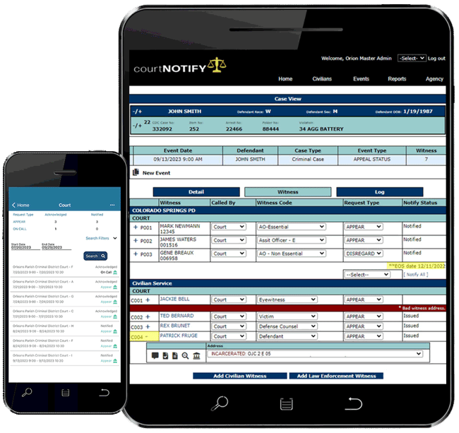 CNS on Ipad with Mobile
